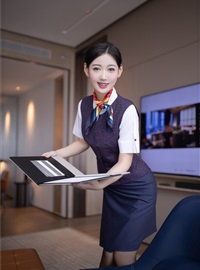 Tang Anqi - NO.010 internal purchase without watermark Air China flight attendant(4)